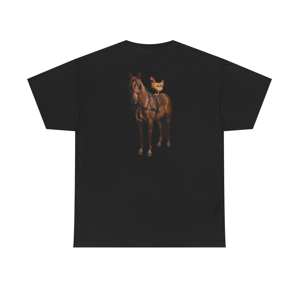 HORSE COCK - Graphic Black Tee