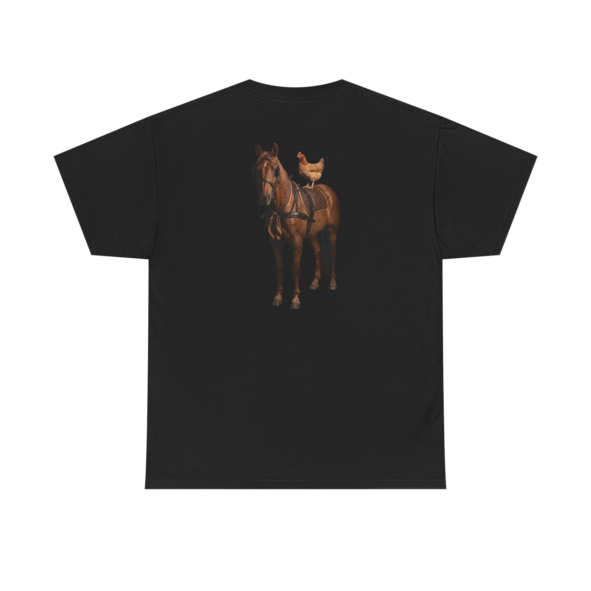 HORSE COCK - Graphic Black Tee