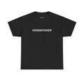 HORSEPOWER - Graphic Black Tee