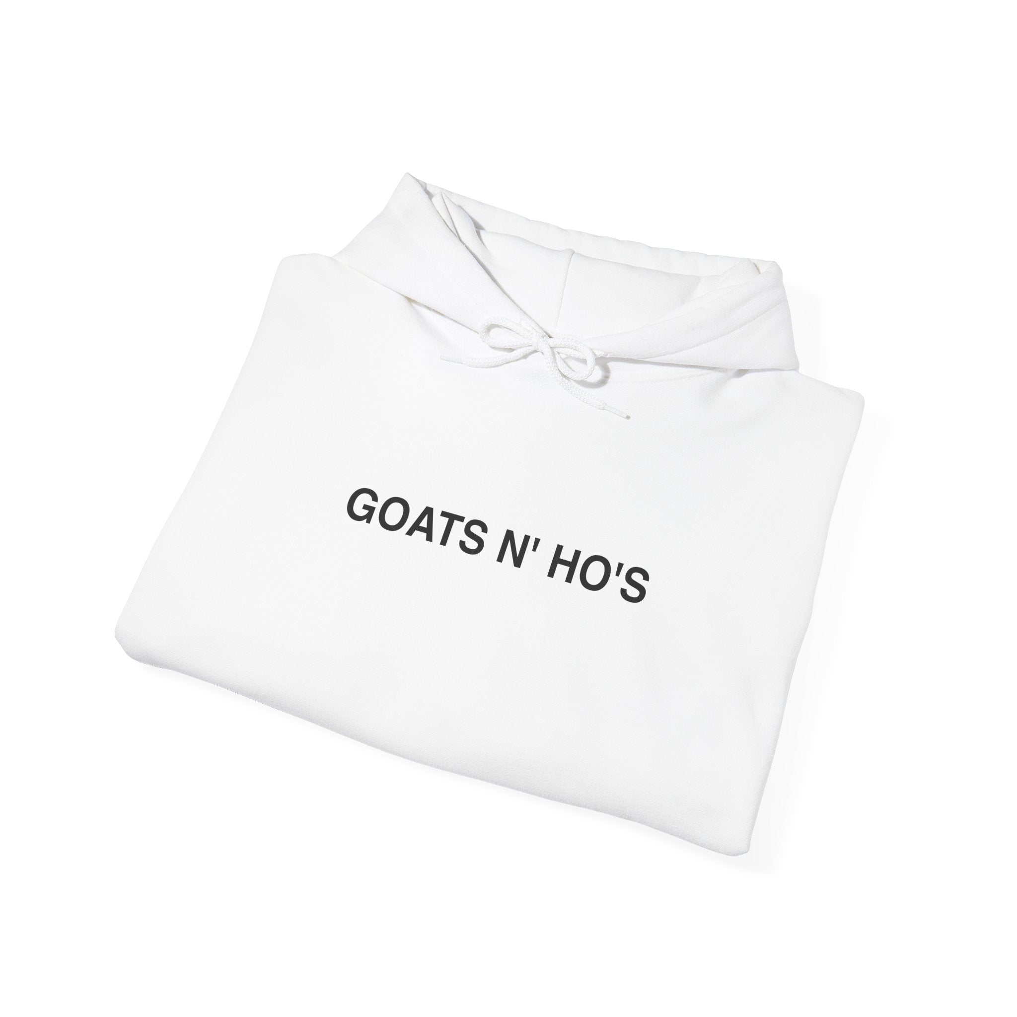 GOATS N' HO'S - Graphic White Hoodie