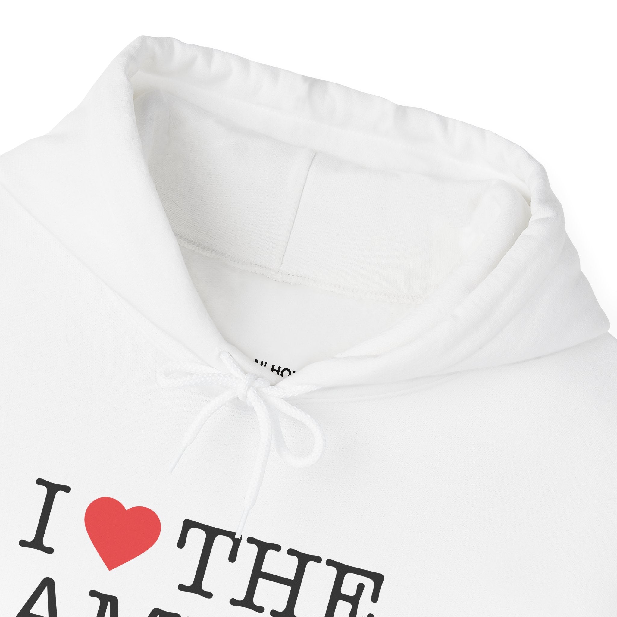 I HEART THE AMISH - White Hoodie