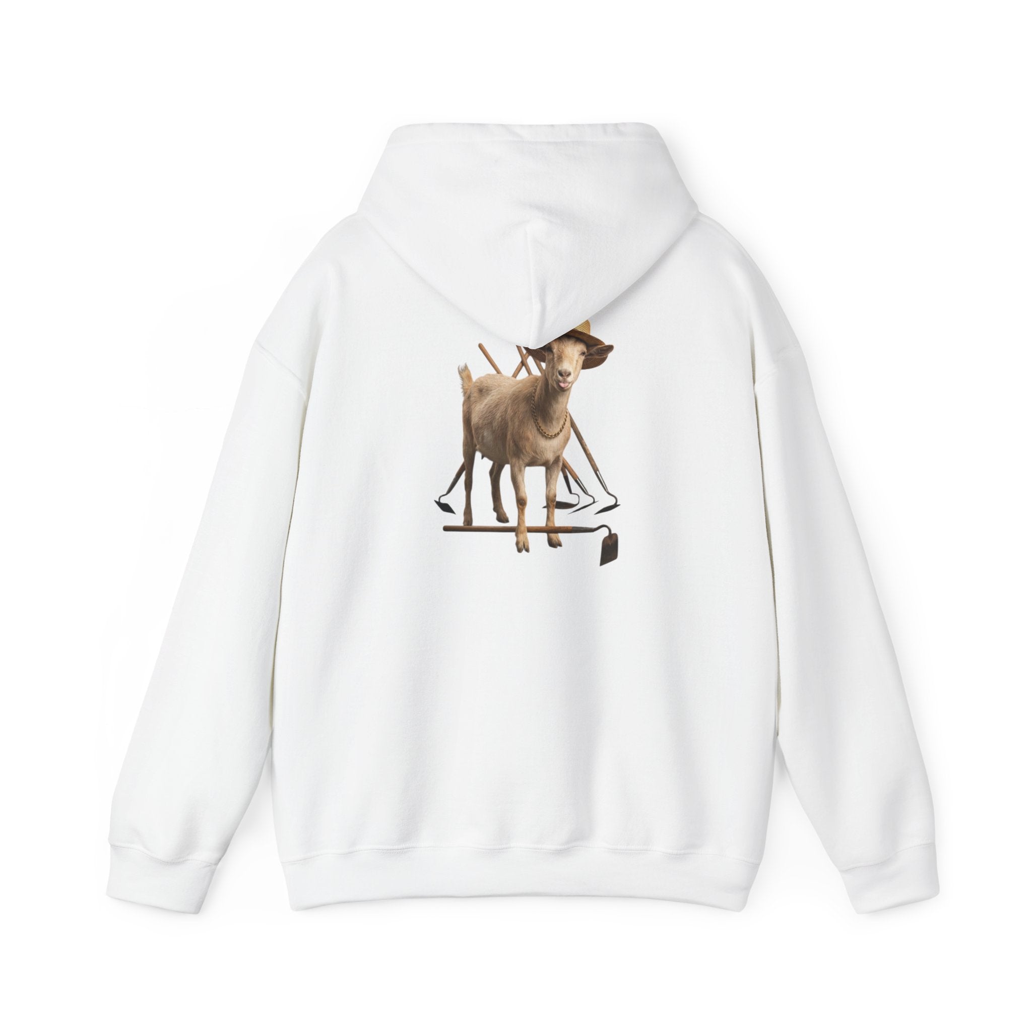 GOATS N' HO'S - Graphic White Hoodie