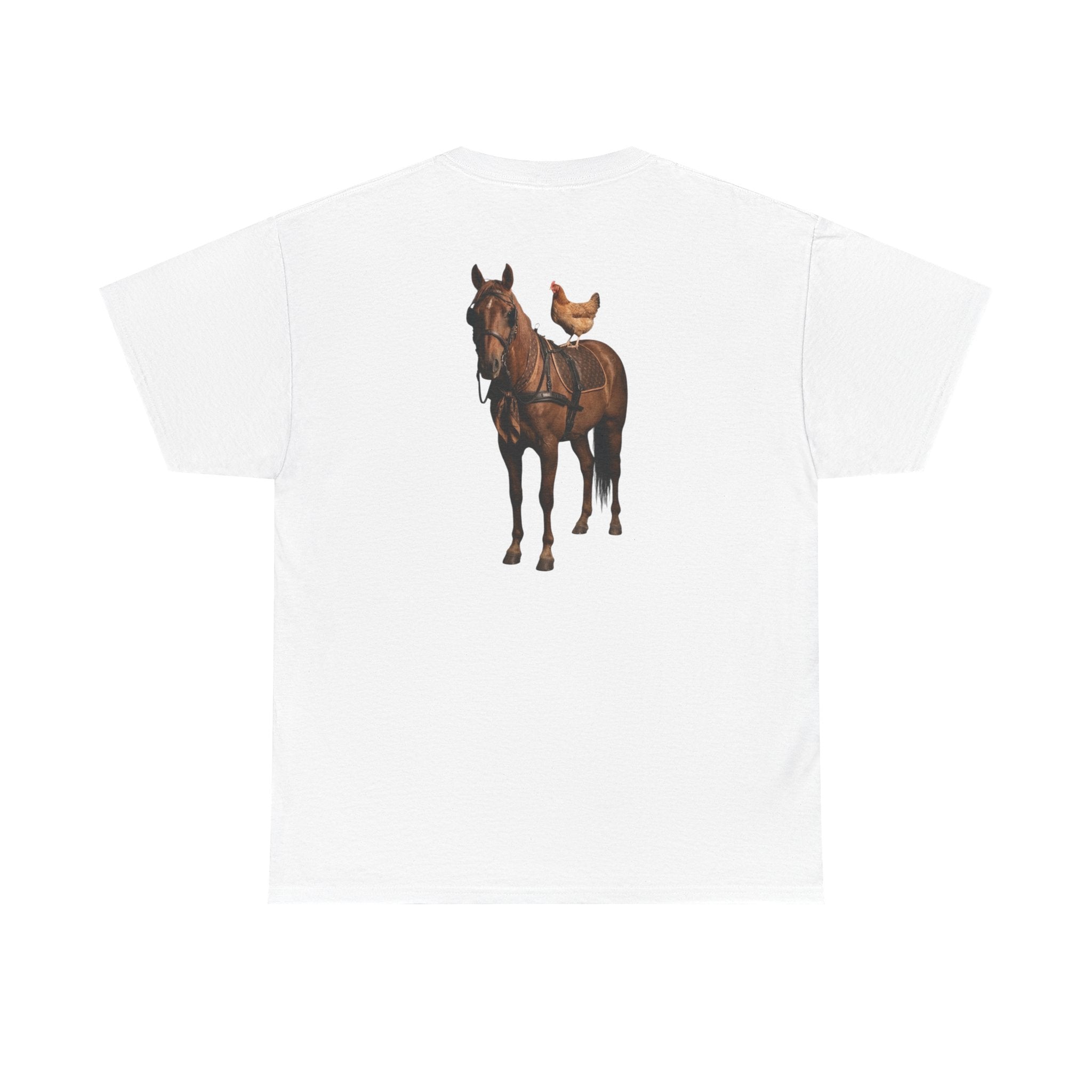 HORSE COCK - Graphic White Tee