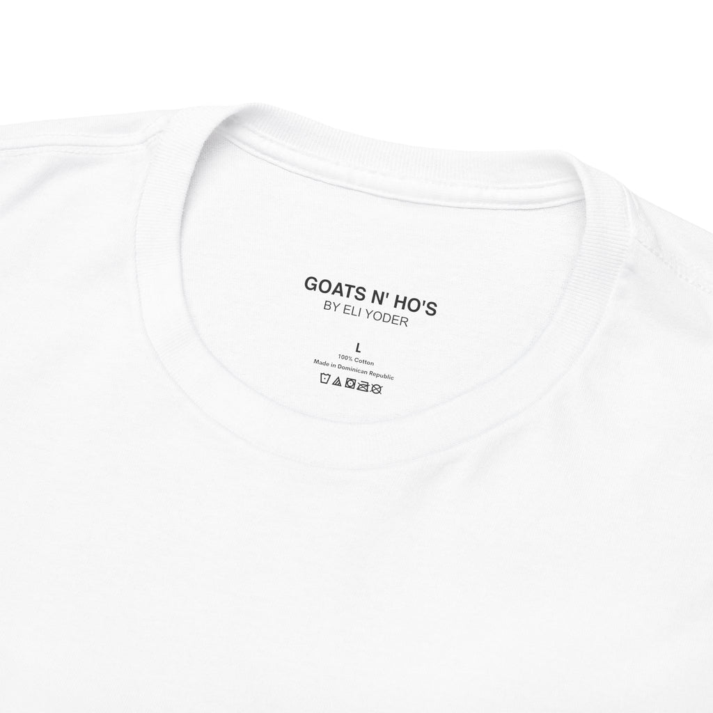 GOATS N' HOES - Graphic White Tee
