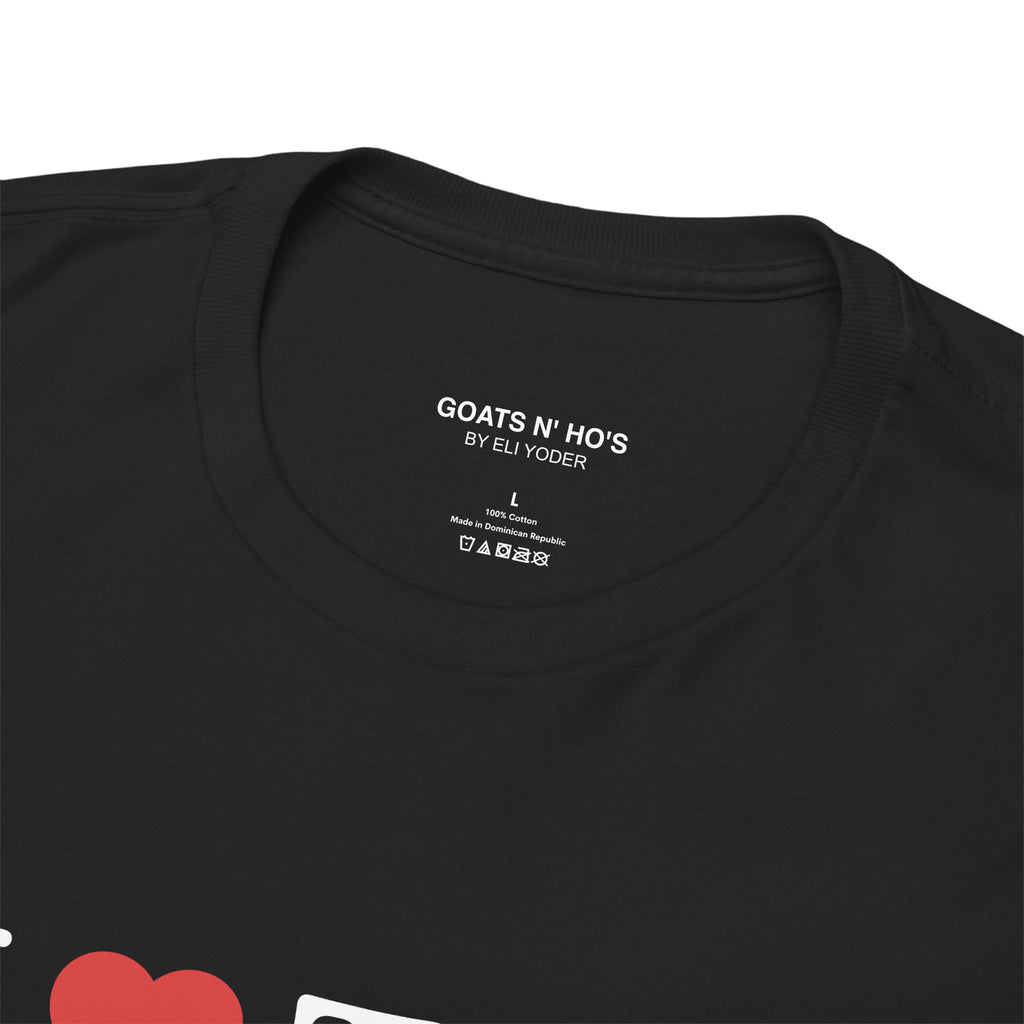 I HEART THE AMISH - Black Tee