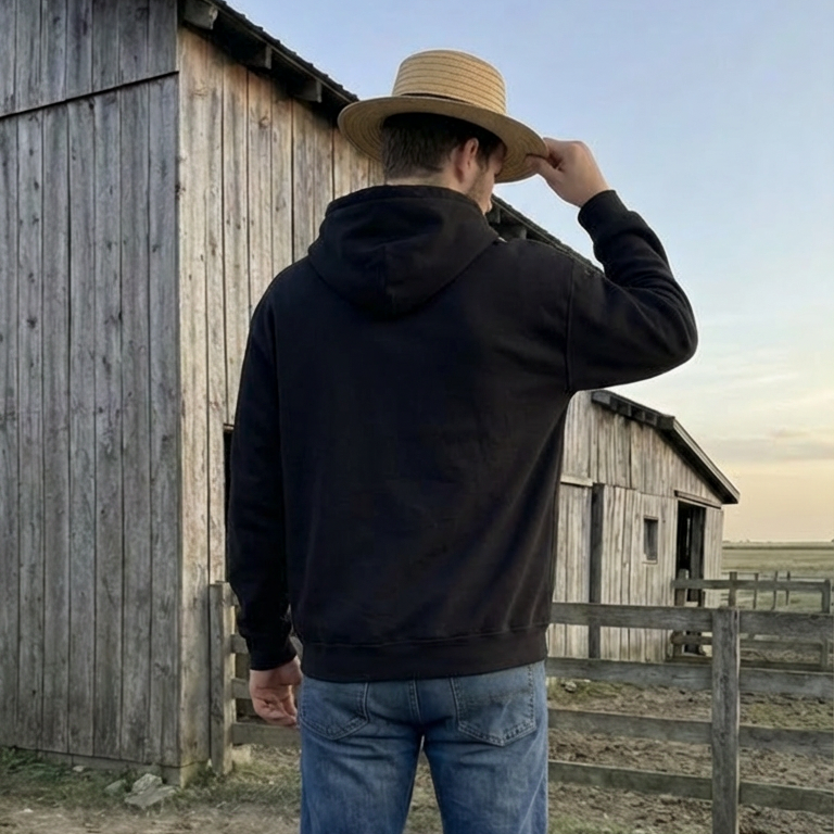 I HEART THE AMISH - Black Hoodie